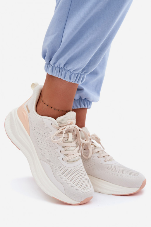 sportiniai bateliai Moteriškas su platforma smėlio spalvos Gelirae