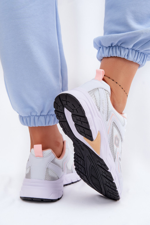 sportiniai bateliai Sneakers modelio batai Moteriškas LOTTO KITAURA baltos spalvos