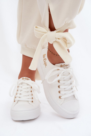 laisvalaikio batai su platforma Lee Cooper LCIN-26-44-4482 baltos spalvos 2