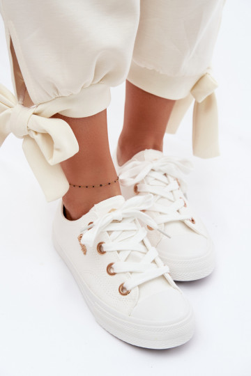 Laisvalaikio bateliai Lee Cooper LCIN-26-02-4068 baltos spalvos