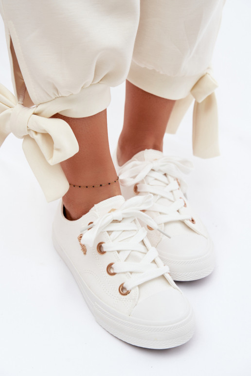 Laisvalaikio bateliai Lee Cooper LCIN-26-02-4068 baltos spalvos