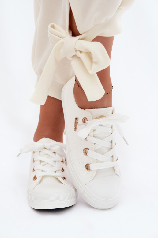 Laisvalaikio bateliai Lee Cooper LCIN-26-02-4068 baltos spalvos