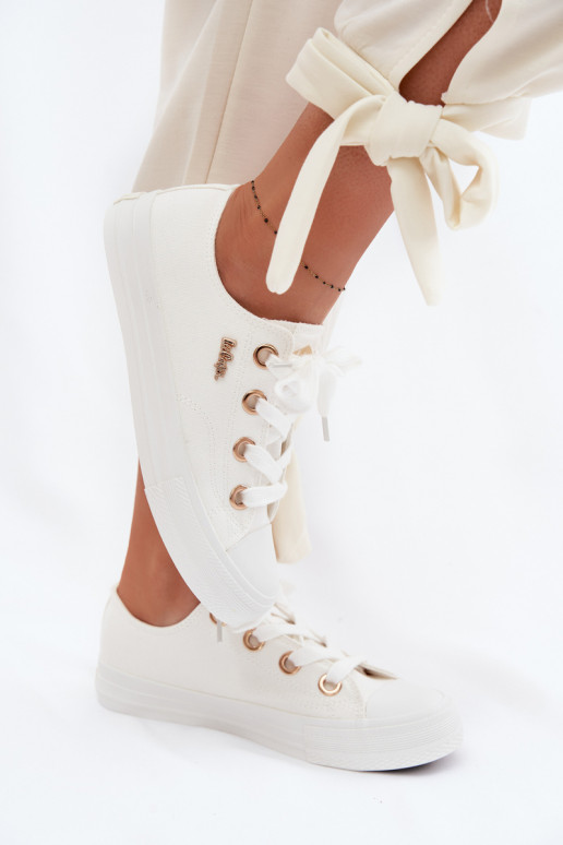 Laisvalaikio bateliai Lee Cooper LCIN-26-02-4068 baltos spalvos