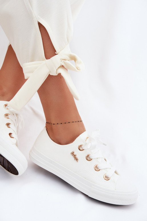 Laisvalaikio bateliai Lee Cooper LCIN-26-02-4068 baltos spalvos