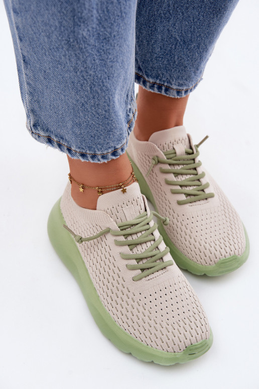  sportiniai bateliai Moteriškas smėlio spalvos Helinae