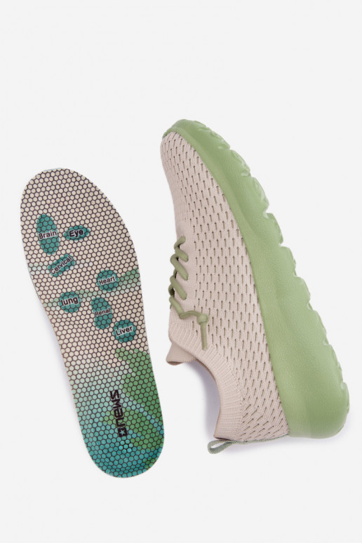  sportiniai bateliai Moteriškas smėlio spalvos Helinae