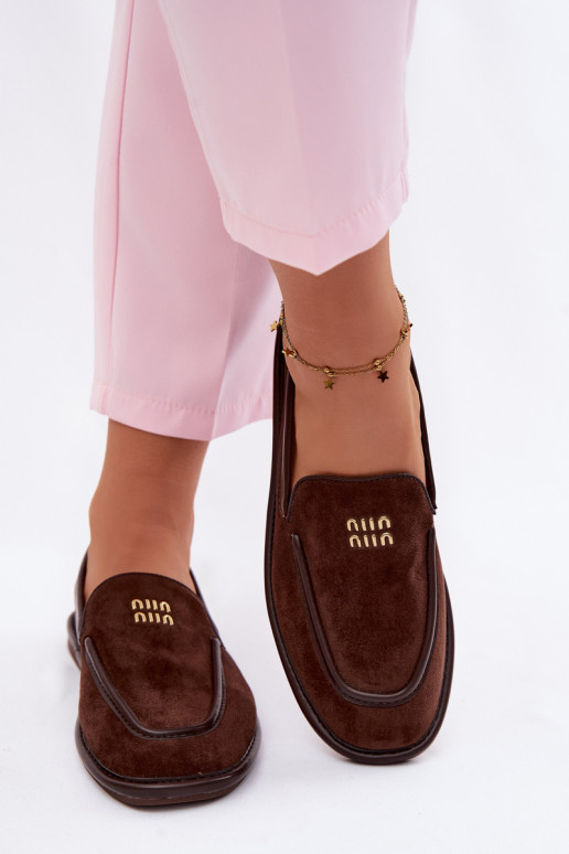 lygiapadžiai moteriški mokasinaisuLamóĮką Vinceza 62271 CzekoladoĮe