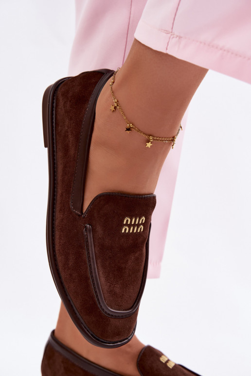 lygiapadžiai moteriški mokasinaisuLamóĮką Vinceza 62271 CzekoladoĮe