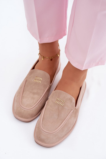 lygiapadžiai moteriški mokasinaisuLamóĮką Vinceza 62271 smėlio spalvos