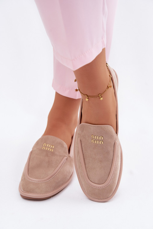lygiapadžiai moteriški mokasinaisuLamóĮką Vinceza 62271 smėlio spalvos