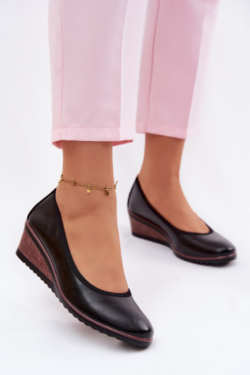 batai Moteriškas su platforma Vinceza 58628 juodos spalvos 2