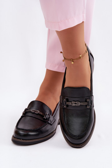 moteriški mokasinai Oda Vinceza 18132 juodos spalvos 2