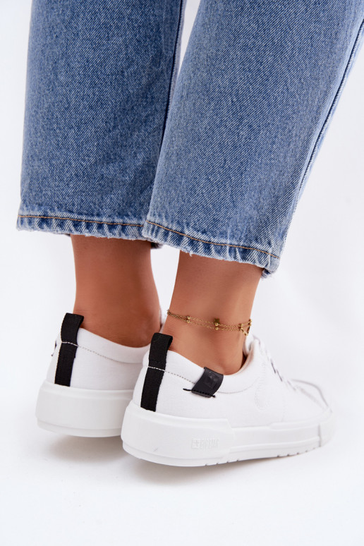 Laisvalaikio bateliai Big Star NN274444 Memory Foam System baltos spalvos