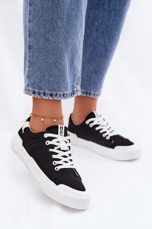 Laisvalaikio bateliai Big Star NN274446 Memory Foam System juodos spalvos