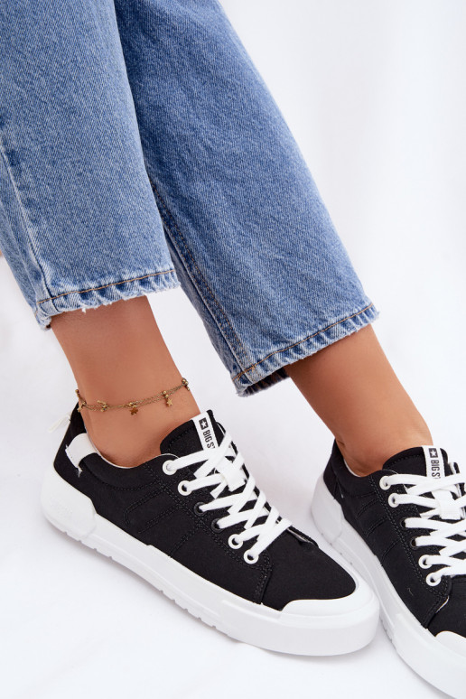 Laisvalaikio bateliai Big Star NN274446 Memory Foam System juodos spalvos