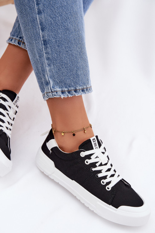 Laisvalaikio bateliai Big Star NN274446 Memory Foam System juodos spalvos