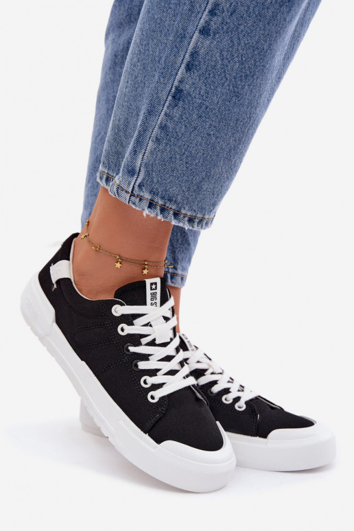 Laisvalaikio bateliai Big Star NN274446 Memory Foam System juodos spalvos