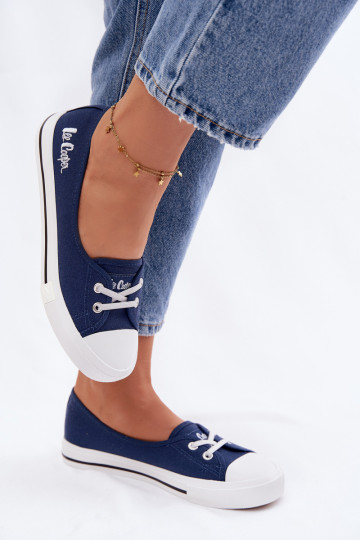 Sportbačiai Laisvalaikio bateliai Lee Cooper LCIN-26-31-4355 tamsiai mėlynos spalvos