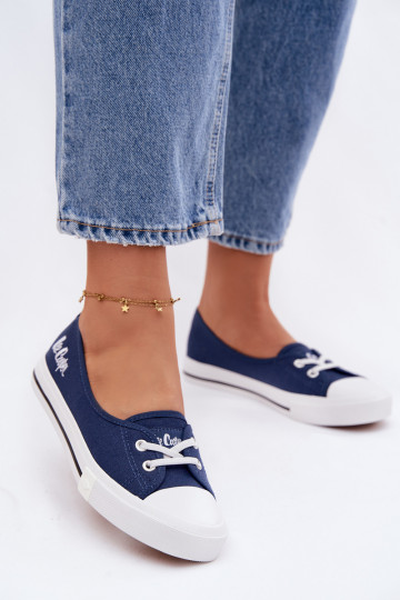 Sportbačiai Laisvalaikio bateliai Lee Cooper LCIN-26-31-4355 tamsiai mėlynos spalvos 2