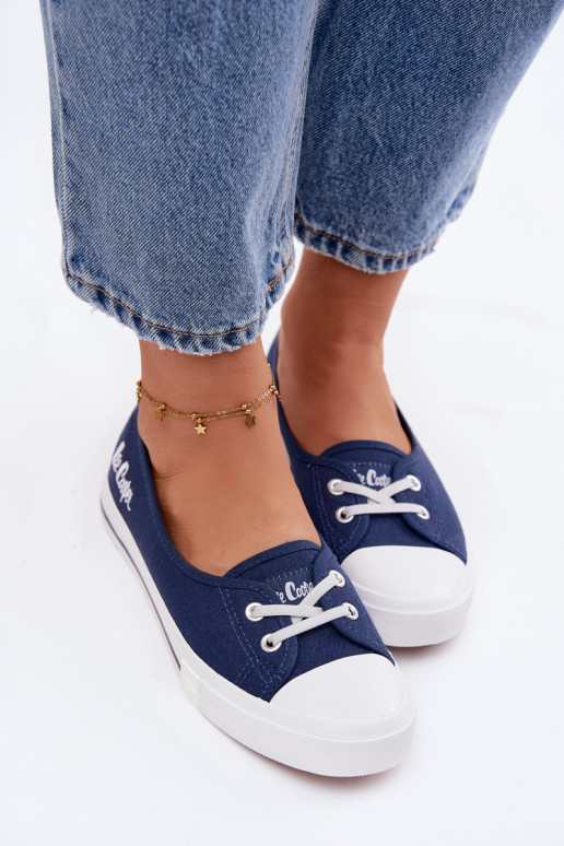 Sportbačiai Laisvalaikio bateliai Lee Cooper LCIN-26-31-4355 tamsiai mėlynos spalvos