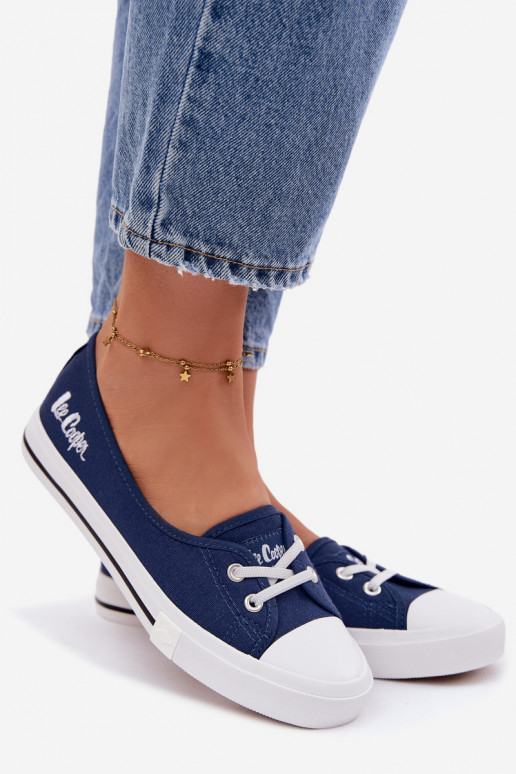 Sportbačiai Laisvalaikio bateliai Lee Cooper LCIN-26-31-4355 tamsiai mėlynos spalvos