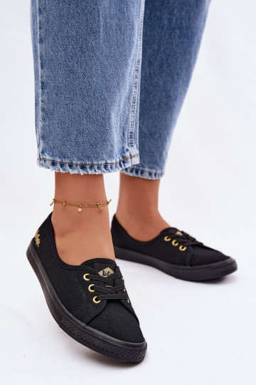 Sportbačiai Laisvalaikio bateliai Lee Cooper LCIN-26-02-4045 juodos spalvos