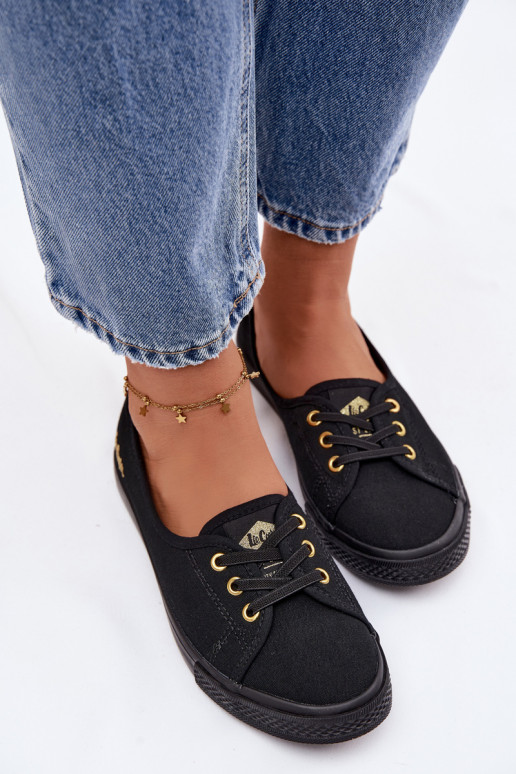 Sportbačiai Laisvalaikio bateliai Lee Cooper LCIN-26-02-4045 juodos spalvos