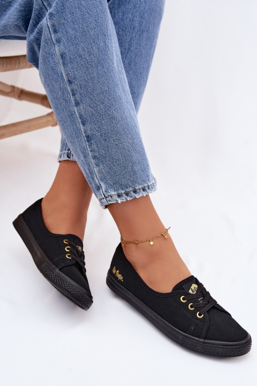 Sportbačiai Laisvalaikio bateliai Lee Cooper LCIN-26-02-4045 juodos spalvos