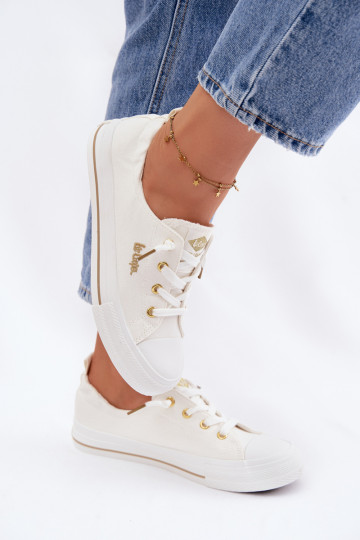 Laisvalaikio bateliai Lee Cooper LCIN-26-02-4050 baltos spalvos