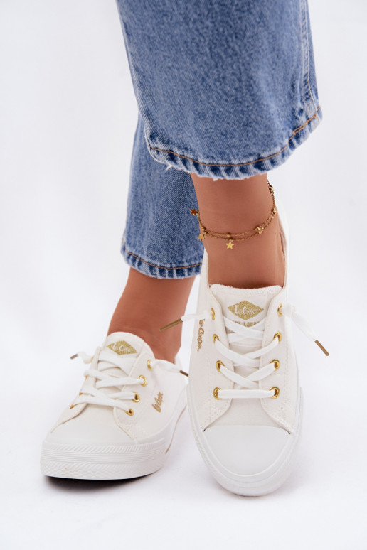 Laisvalaikio bateliai Lee Cooper LCIN-26-02-4050 baltos spalvos