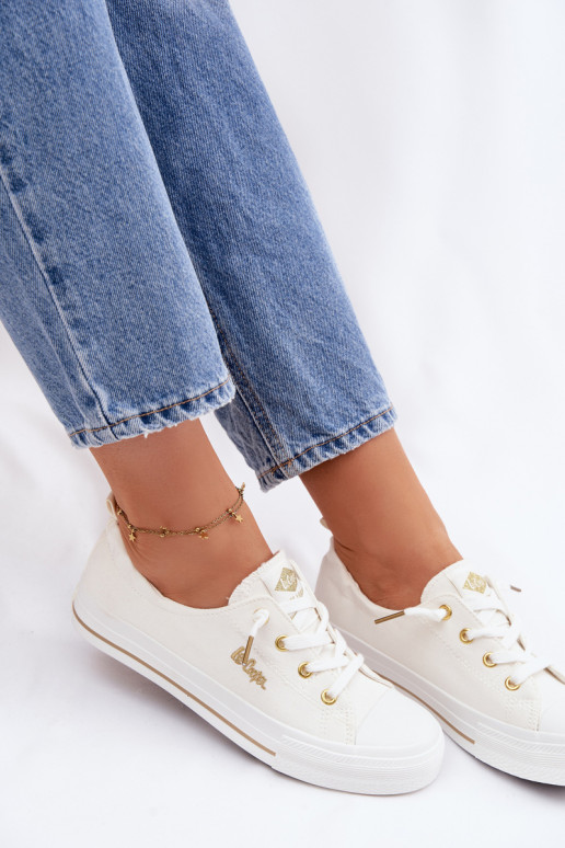 Laisvalaikio bateliai Lee Cooper LCIN-26-02-4050 baltos spalvos