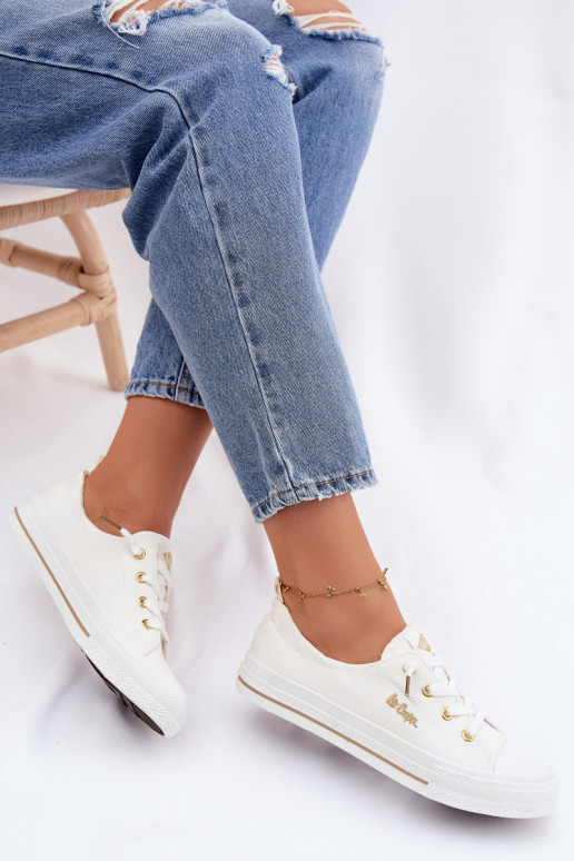 Laisvalaikio bateliai Lee Cooper LCIN-26-02-4050 baltos spalvos