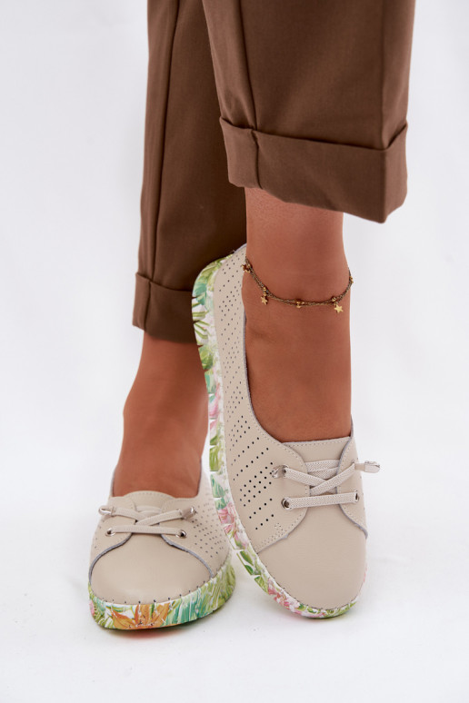 Oda batai Moteriškas S.Barski GR61-5970 smėlio spalvos