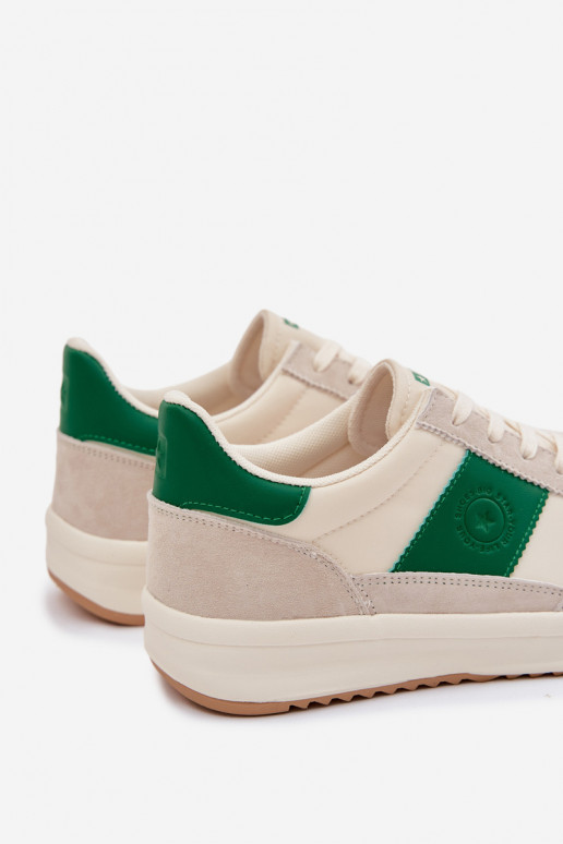 Sneakers modelio batai vyrams Big Star TT174041 smėlio spalvos