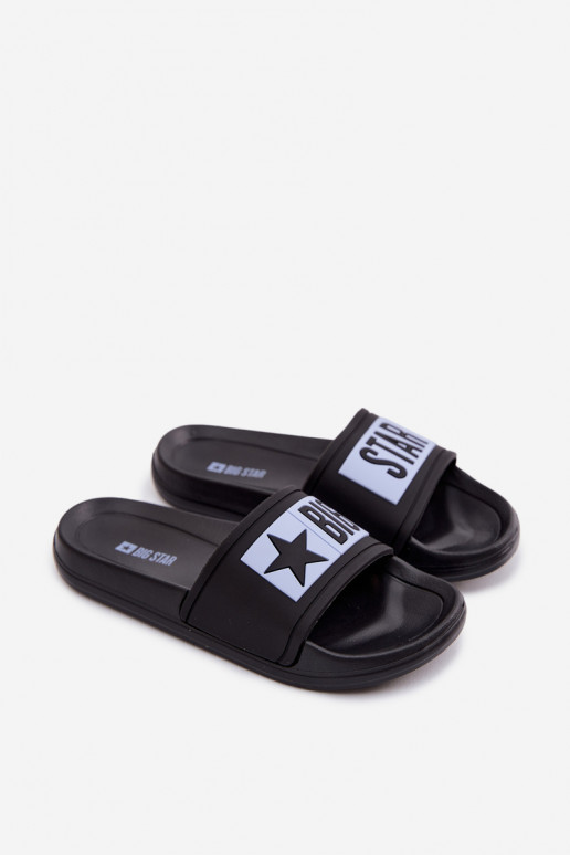 Šlepetės Vaikiški Big Star TT374A003 Juodos ir-mėlynos spalvos