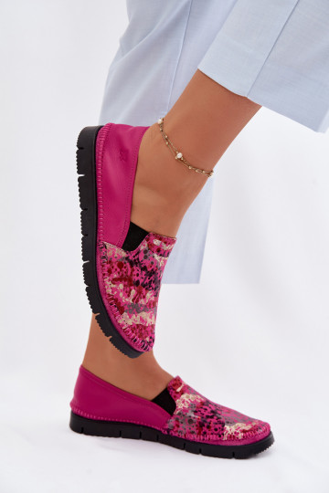 Moteriški odiniai užsegami batai Tai turiciejka 03512-73 rožinės spalvos
