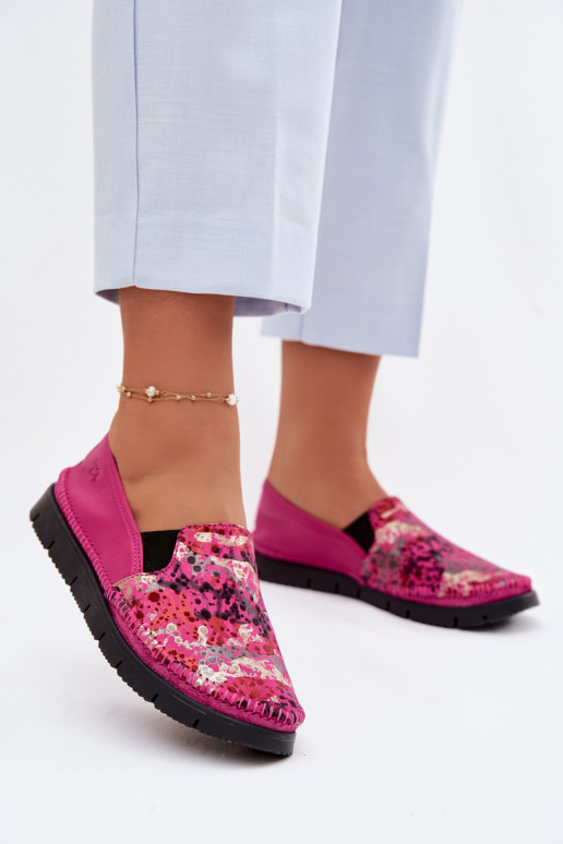 Moteriški odiniai užsegami batai Tai turiciejka 03512-73 rožinės spalvos