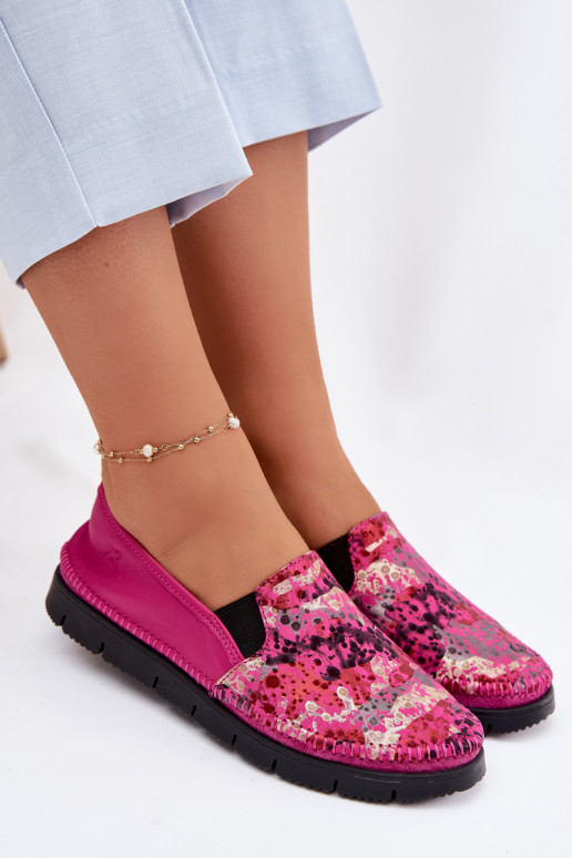 Moteriški odiniai užsegami batai Tai turiciejka 03512-73 rožinės spalvos