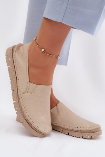Moteriški odiniai užsegami batai Tai turiciejka 03512-04 smėlio spalvos