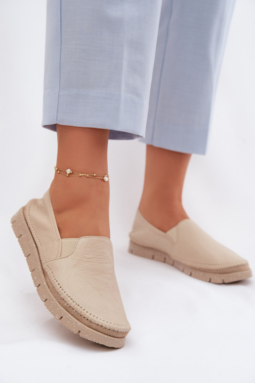 Moteriški odiniai užsegami batai Tai turiciejka 03512-04 smėlio spalvos