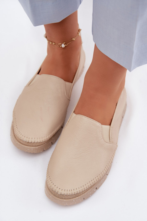 Moteriški odiniai užsegami batai Tai turiciejka 03512-04 smėlio spalvos