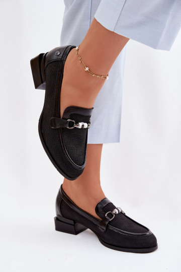 batai Moteriškas su kulniukais Su puošniais Detalem juodos spalvos Meliva