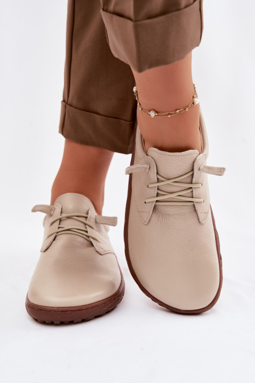 Oda batai Barefoot Moteriškas Zazoo 10189 smėlio spalvos