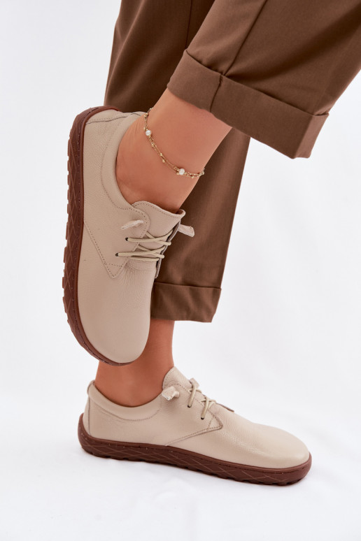 Oda batai Barefoot Moteriškas Zazoo 10189 smėlio spalvos