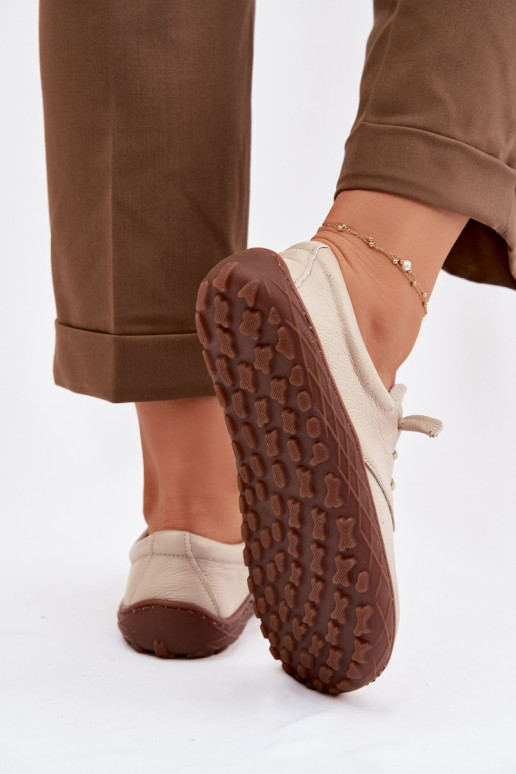 Oda batai Barefoot Moteriškas Zazoo 10189 smėlio spalvos