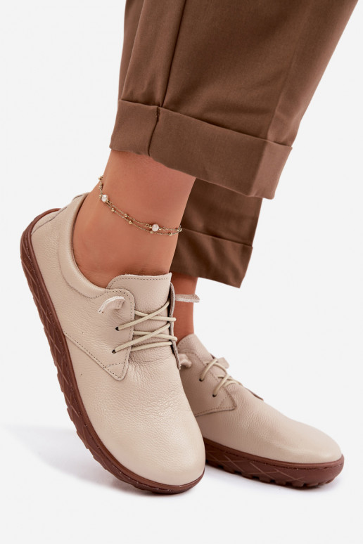 Oda batai Barefoot Moteriškas Zazoo 10189 smėlio spalvos