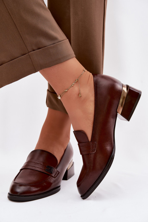 batai Moteriškas Klocke Vinceza 58625 rudos spalvos