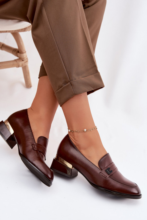 batai Moteriškas Klocke Vinceza 58625 rudos spalvos