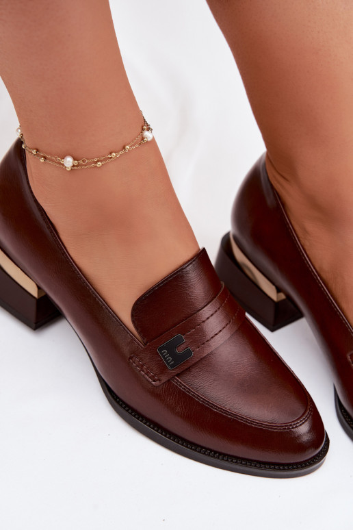 batai Moteriškas Klocke Vinceza 58625 rudos spalvos