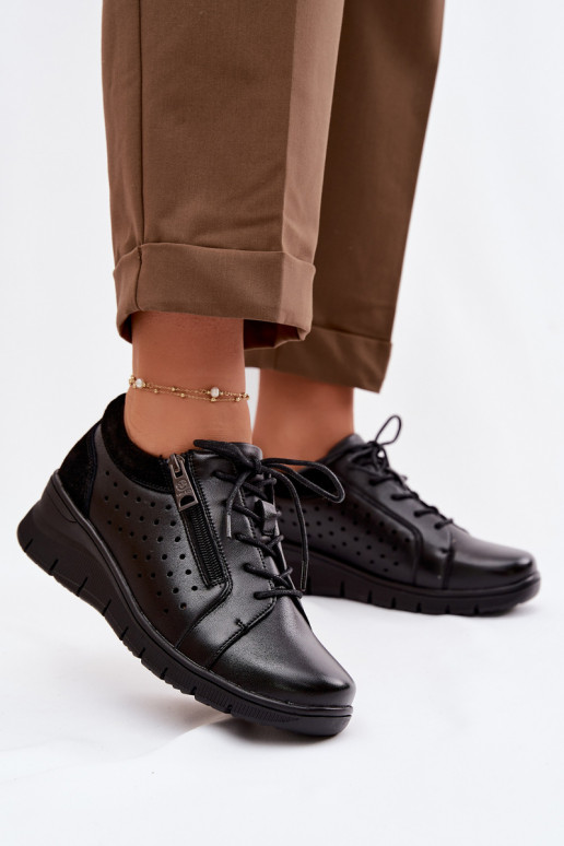 Oda batai Moteriškas su platforma Vinceza 39977 juodos spalvos